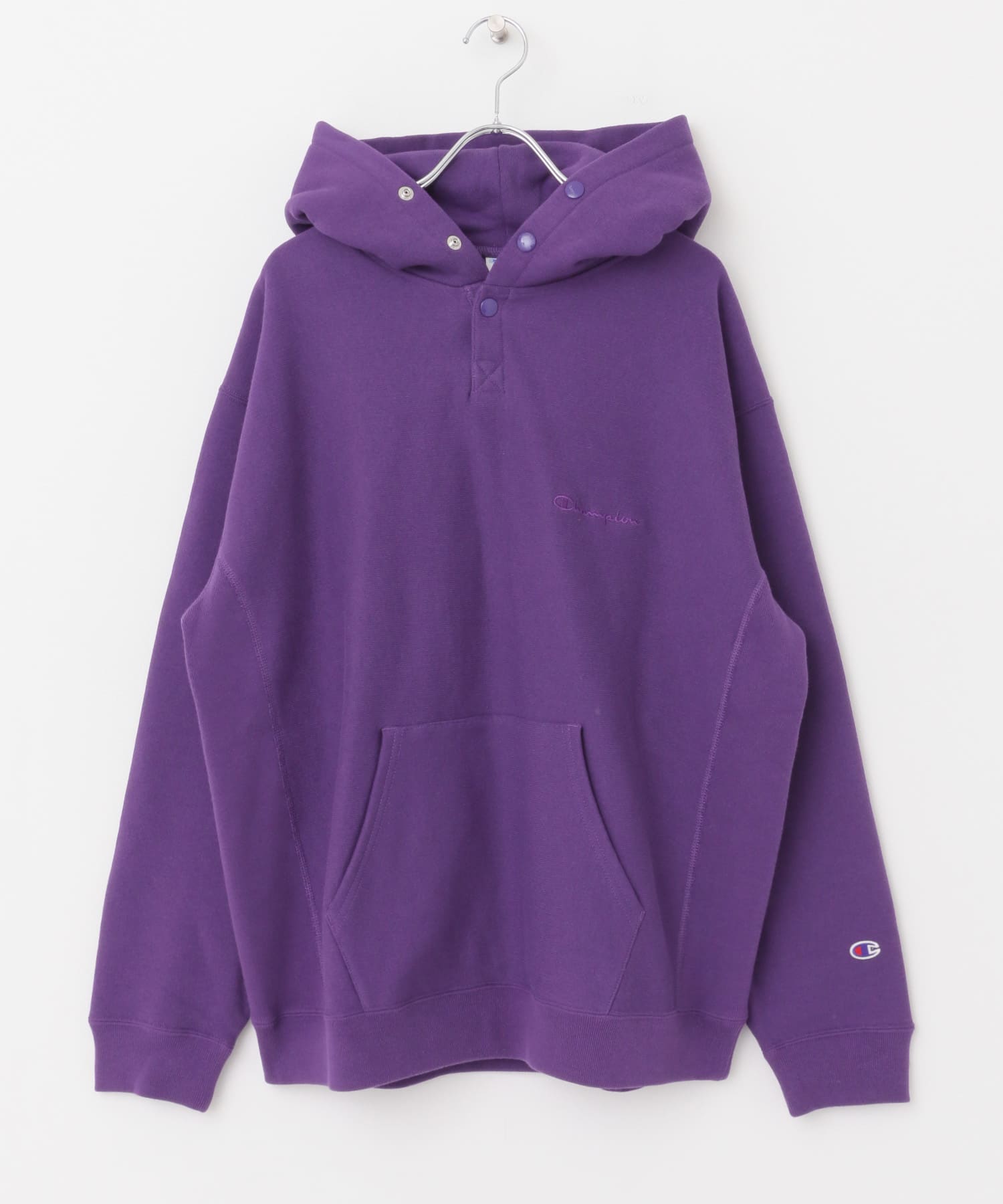 Champion×URBAN RESEARCH DOORS / RW HOODEDSNAPSWEAT