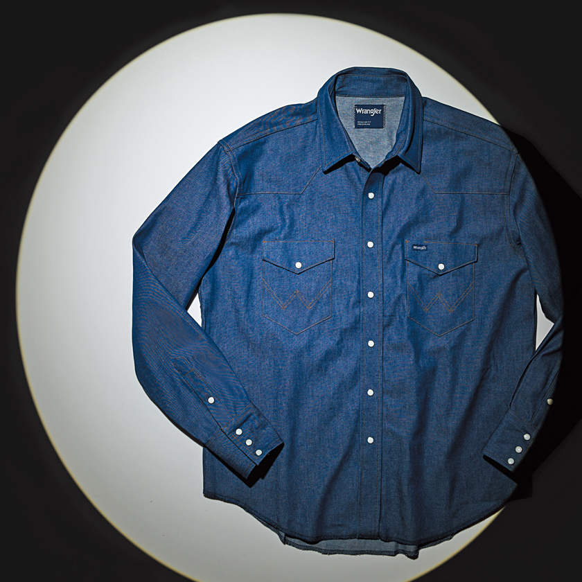 Wrangler ラングラーのウエスタンシャツ