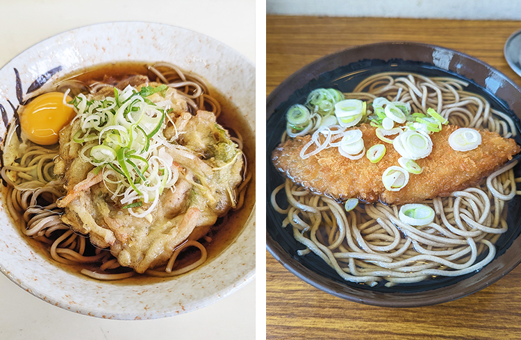 横浜ローカル名物を直営店で。麺房 八角の「かき揚げつけ天そば＋海老天丼」【大倉山】