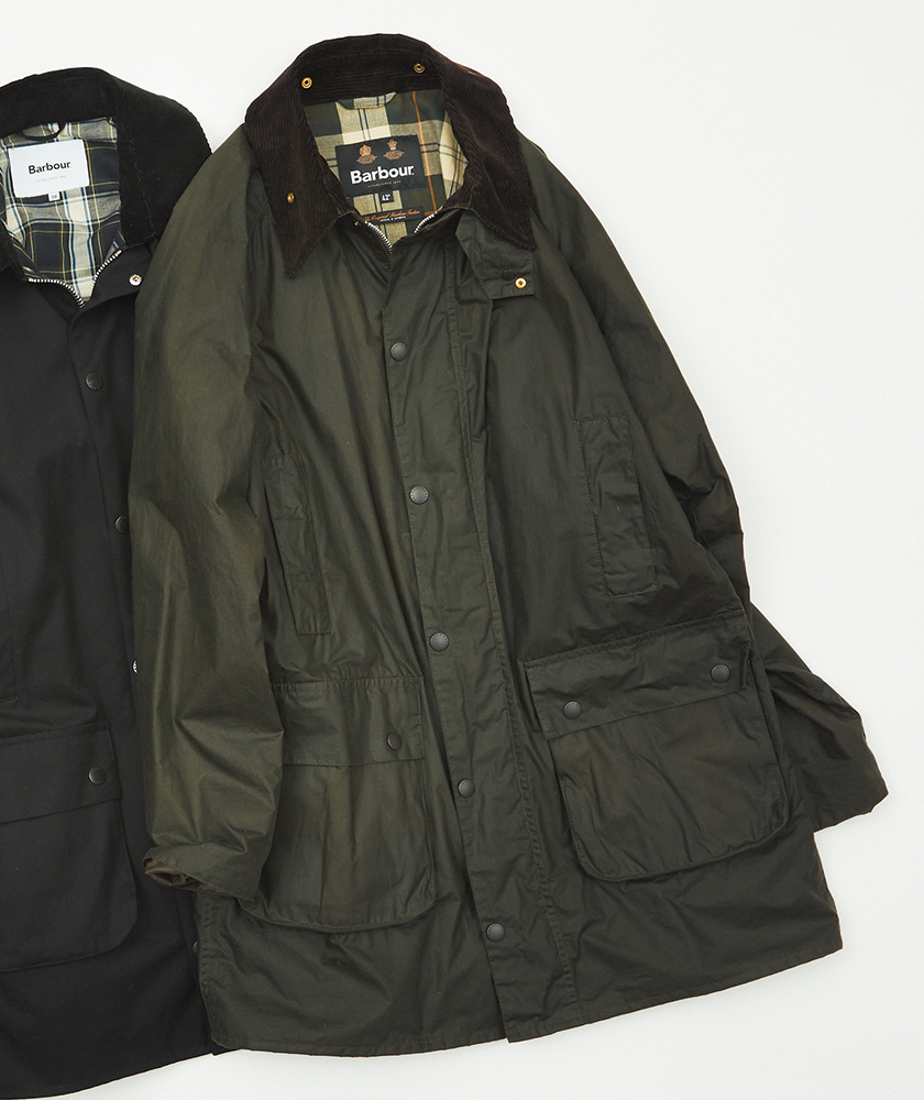 BARBOUR×SHIPS バブアー×シップスのゲームフェア 4oz ワックスドコットン