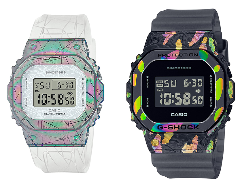 G-SHOCKのアドベンチャラーズ ストーン GM-S5640GEMとGM-5640GEM