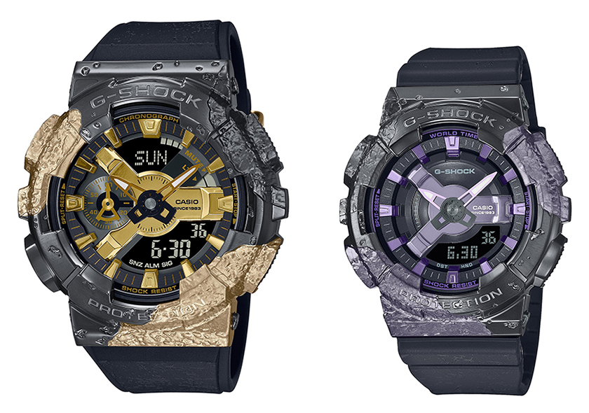 G-SHOCKのアドベンチャラーズ ストーン GM-114GEMとGM-S114GEM