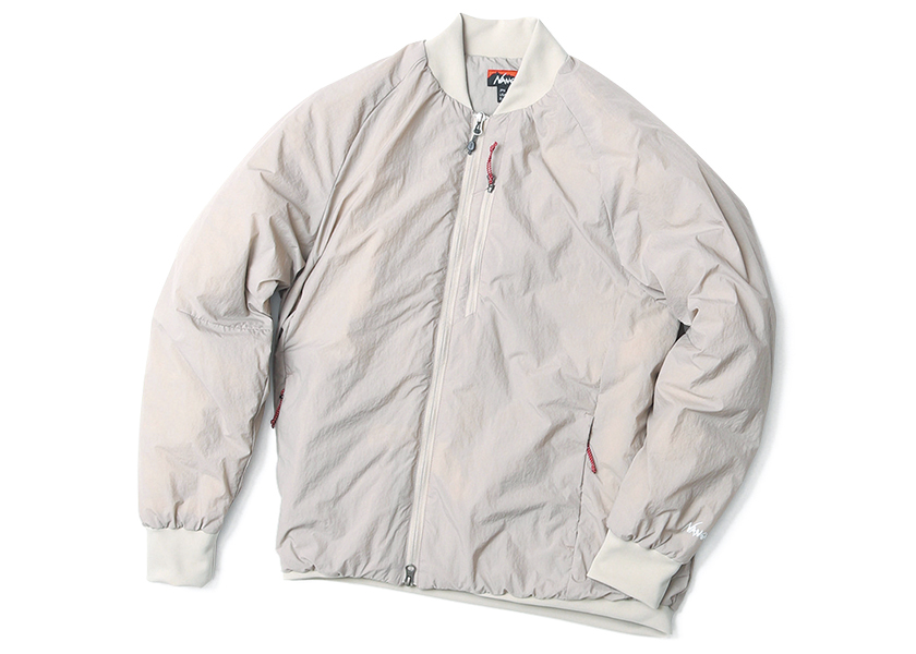 ナンガのSOFT DOWN VARSITY BLOUSON