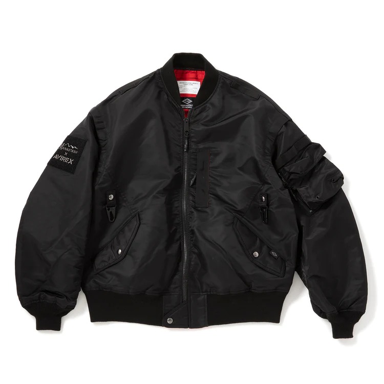 【新品】コラボ AVIREX × MANASTASH × BEAVER MA-1 新品】コラボ AVIREX × MANASTASH × BEAVER MA-1 - メルカリ