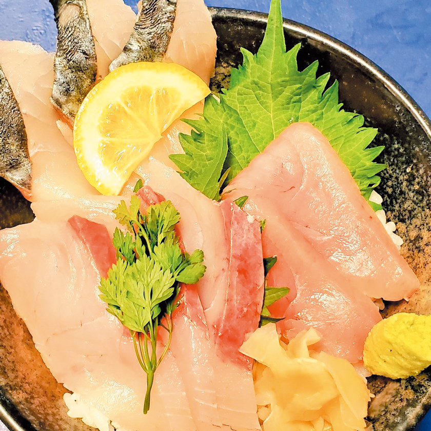 氷見海鮮丼 粋鮨の氷見地魚3種丼