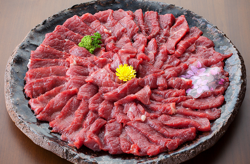 産直アウル 馬刺し 国産 上霜降り 200gセット