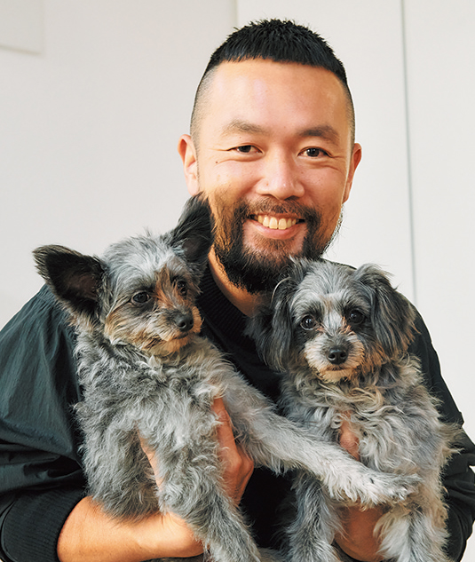 tangenet デザイナー 吉屋 充さんと愛犬