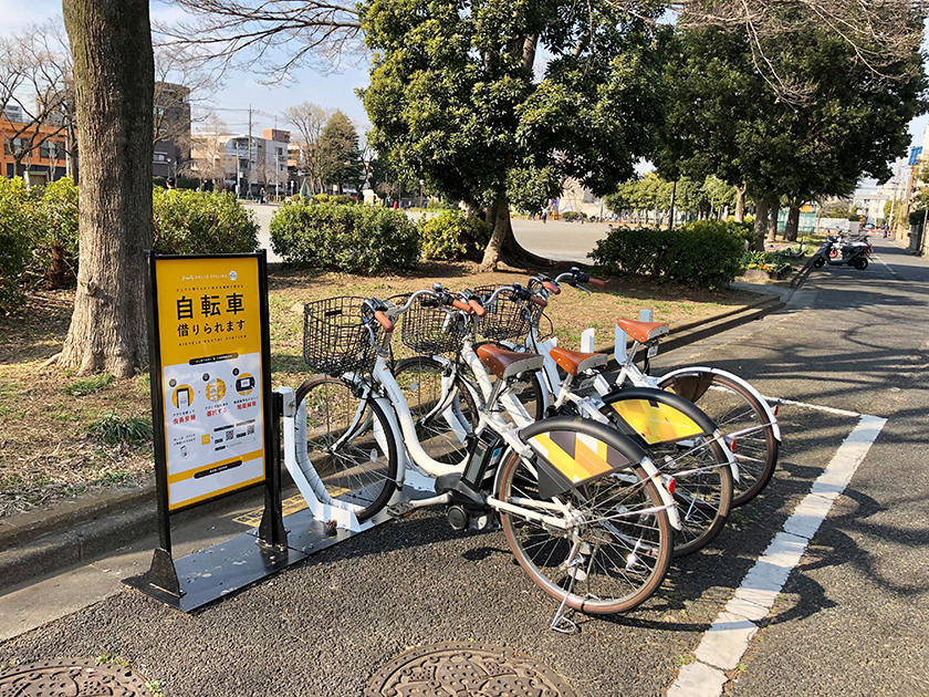 ハローサイクリングのステーション