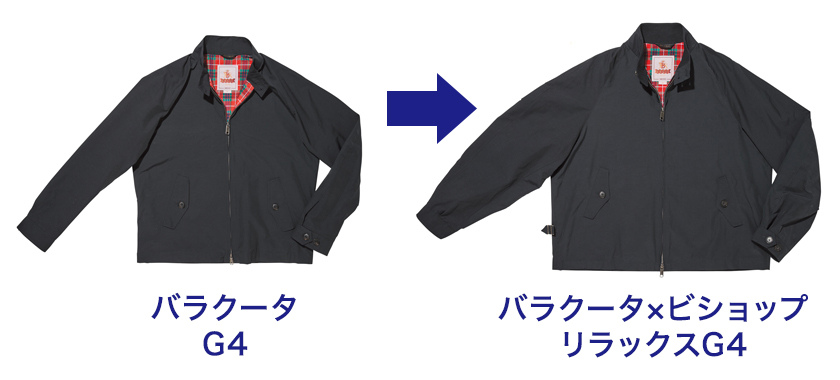 BARACUTA×Bshop バラクータ×ビショップ リラックスG4　バラクータのG4