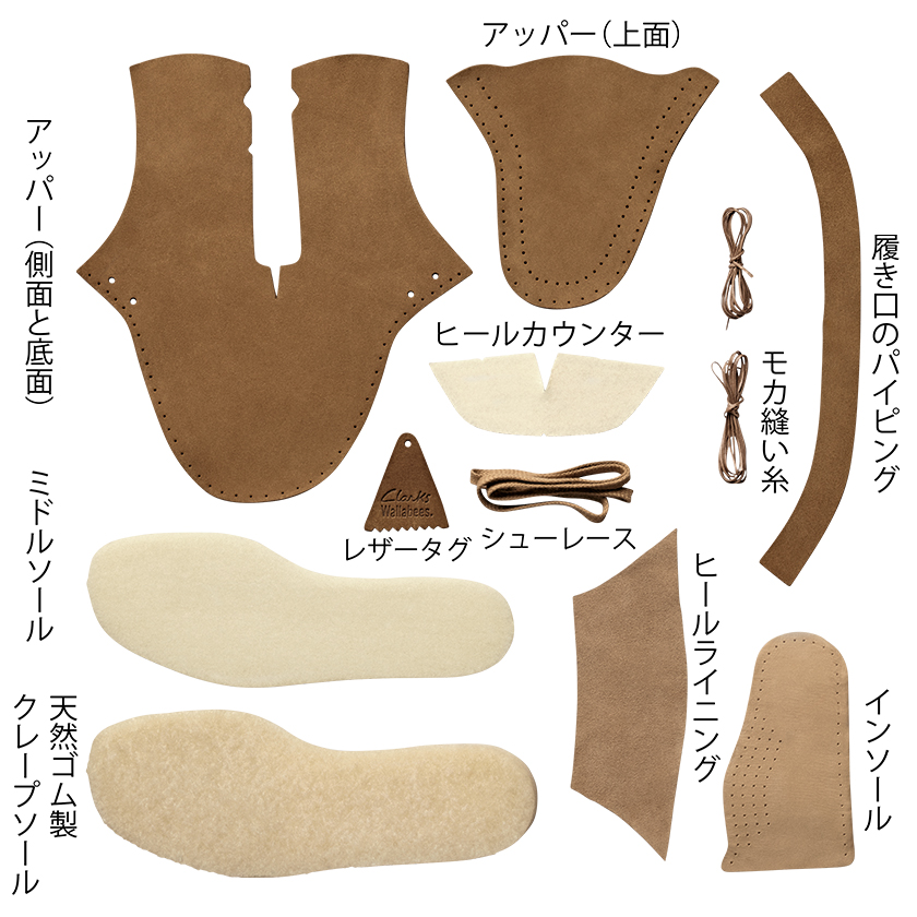 Clarks クラークス ワラビー