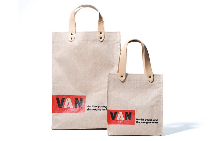 VAN ヴァンのショッパーバッグ