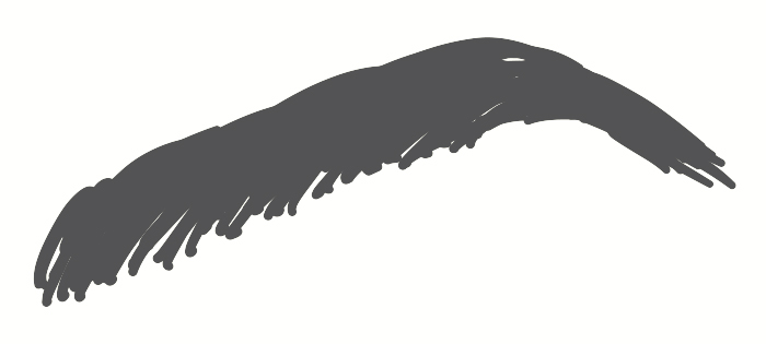 NG眉毛 絶倫アピールくん