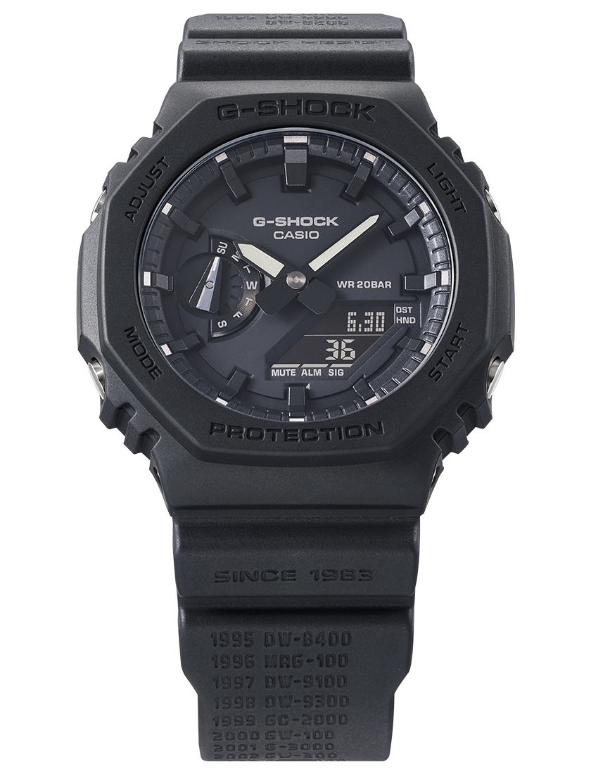 G-SHOCKのリマスター ブラック GA-2140RE-1AJR