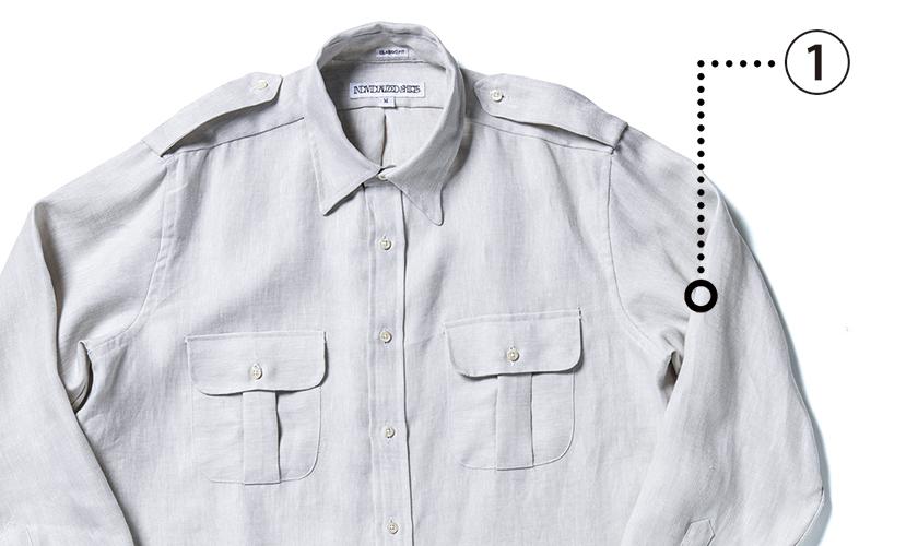 INDIVIDUALIZED SHIRTS USONIAN GOODS STORE インディビジュアライズドシャツ ユーソニアングッズストア ブッシュシャツ