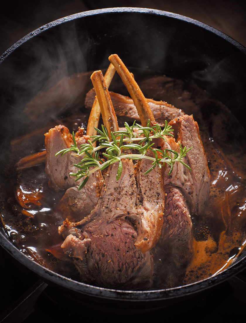 ベル食品の成吉思汗たれで作るラム肉煮込み