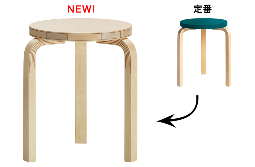 Artek アルテック スツール60 コントラスティ