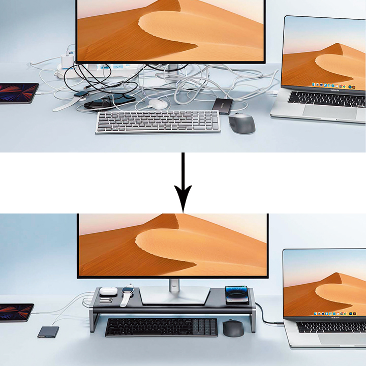 Anker アンカー 675 USB-C ドッキングステーション 12-in-1, Monitor Stand, Wireless