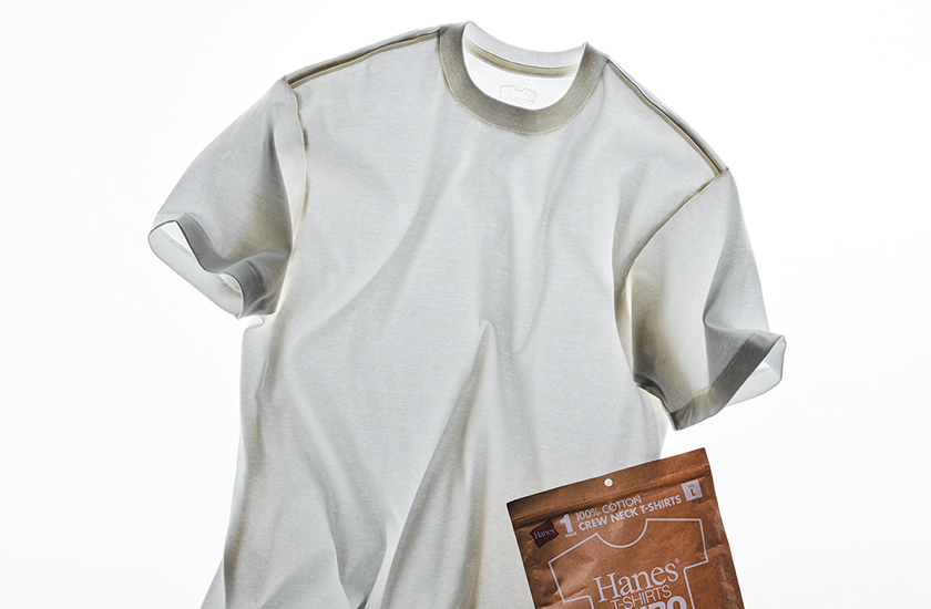 Hanes ヘインズ Best of Best white-T