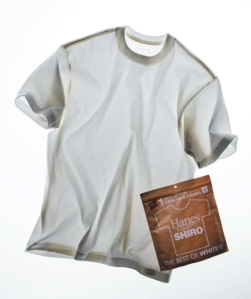 Hanes ヘインズ Best of Best white-T