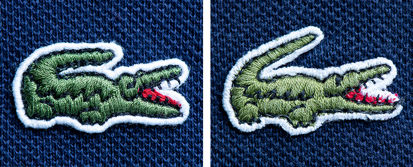 LACOSTE ラコステ 尻尾が立ってるワニ