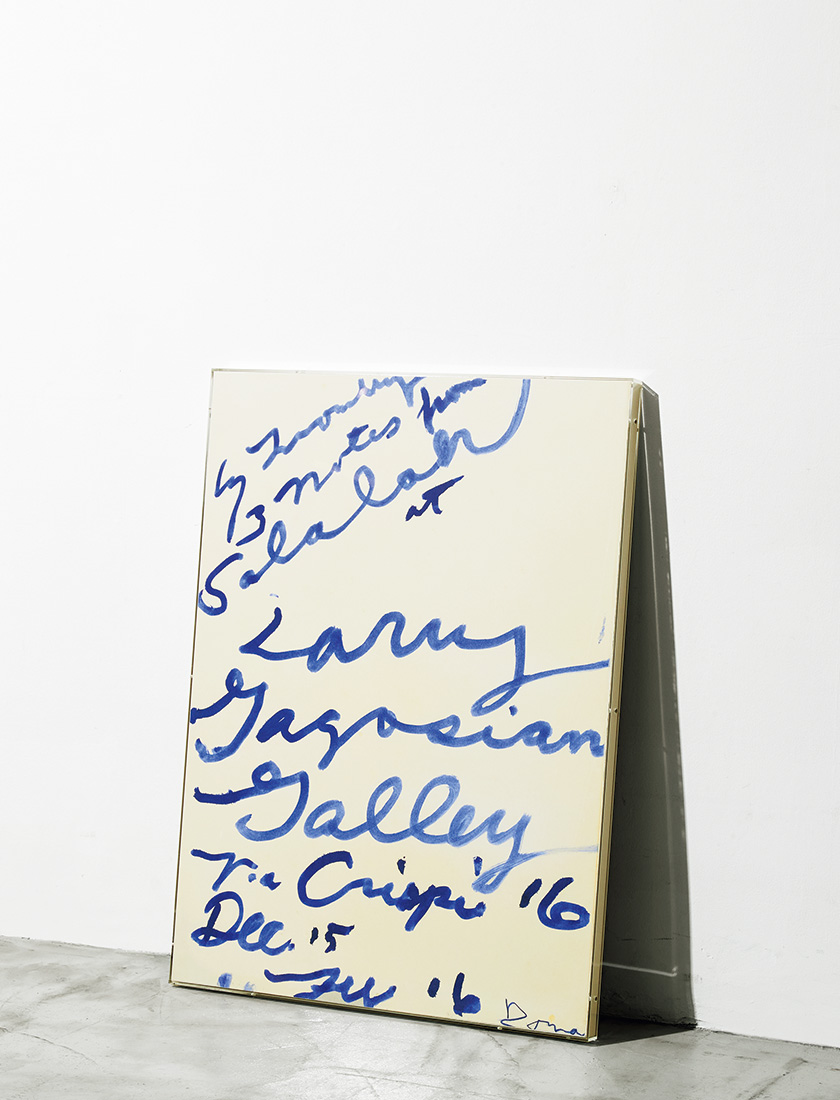 GAGOSIAN ROME EXHIBITION POSTER