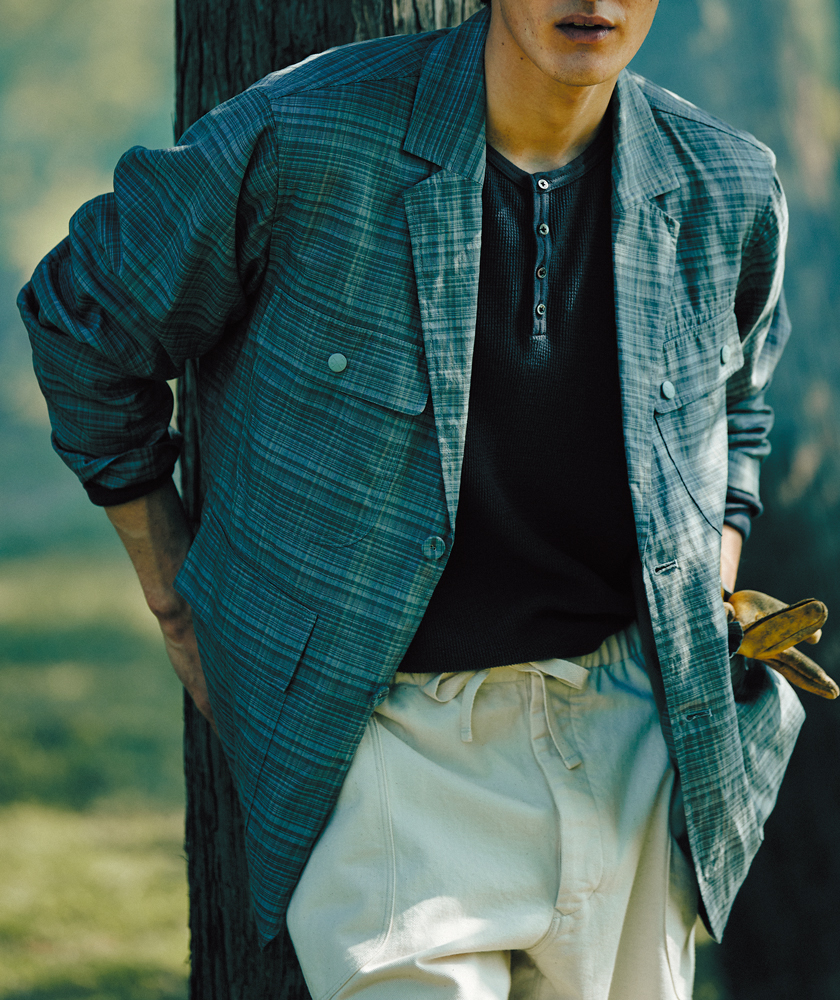 White Mountaineering ホワイトマウンテニアリングのハンティング ラペルジャケット