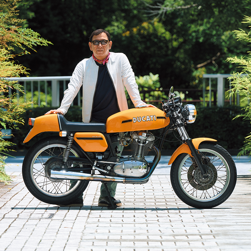 赤荻 聖さん DUCATI ドゥカティの450デスモ