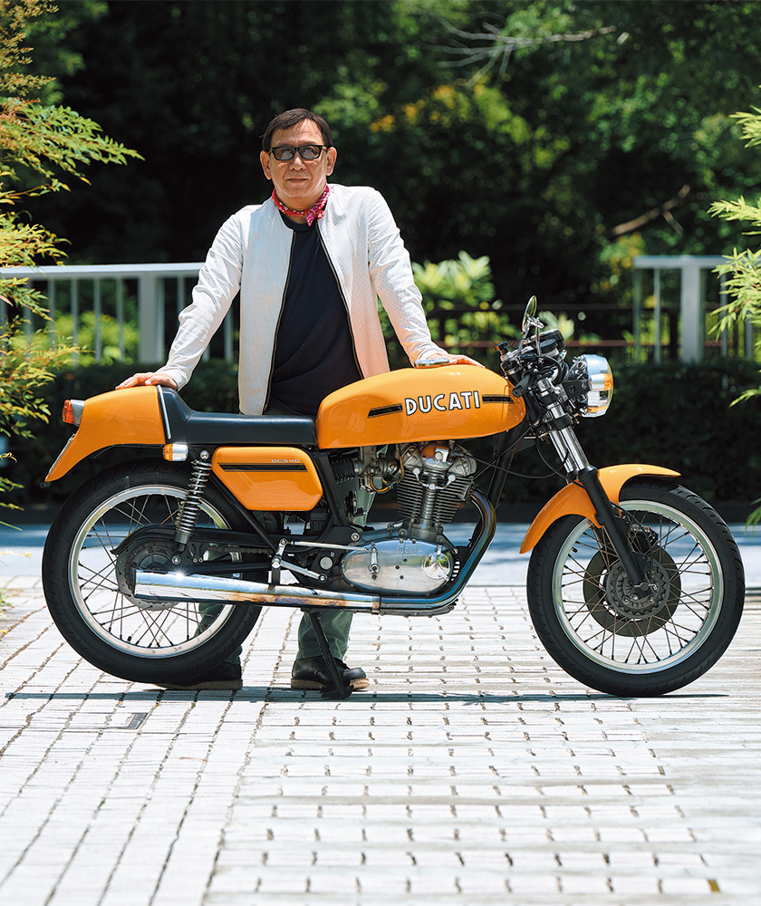 赤荻 聖さん DUCATI ドゥカティの450デスモ