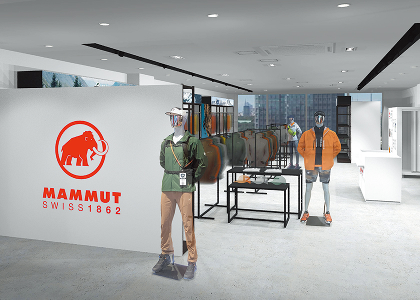 マムート MAMMUT ポップアップショップ 丸の内