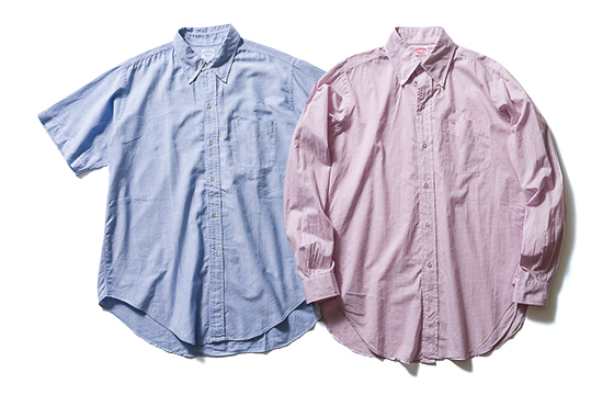 Brooks Brothers ブルックス ブラザーズのチェックBDと半袖オックスBD
