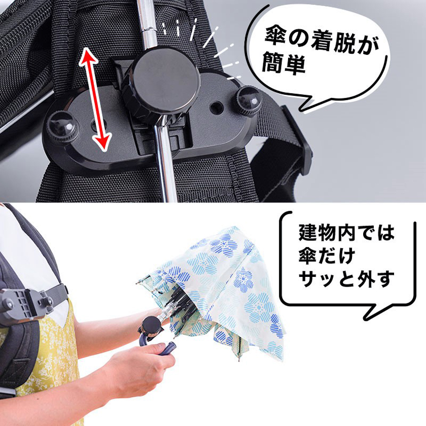THANKO 傘の着脱