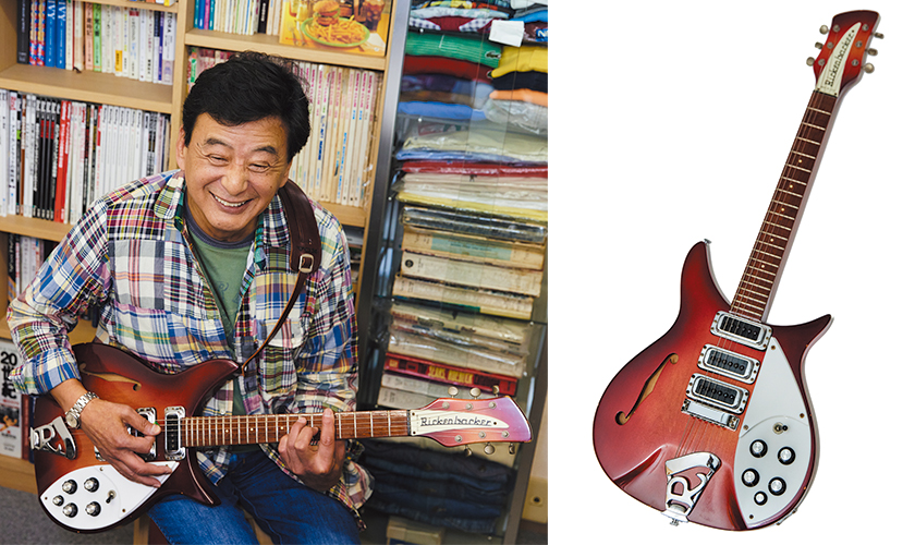 玉木 朗さん リッケンバッカーの70年代製 320