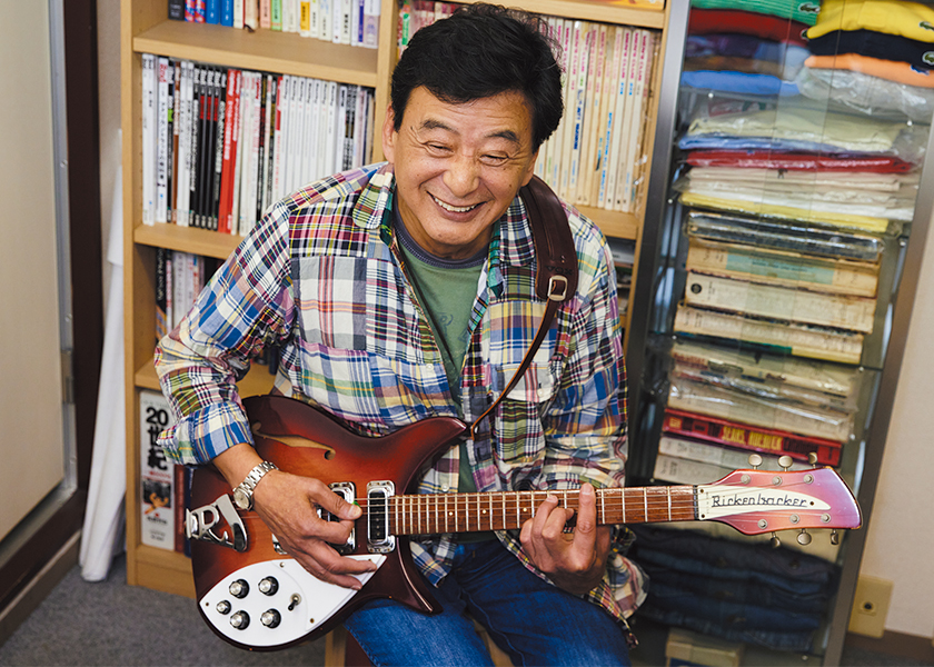 玉木 朗さん リッケンバッカーの70年代製320