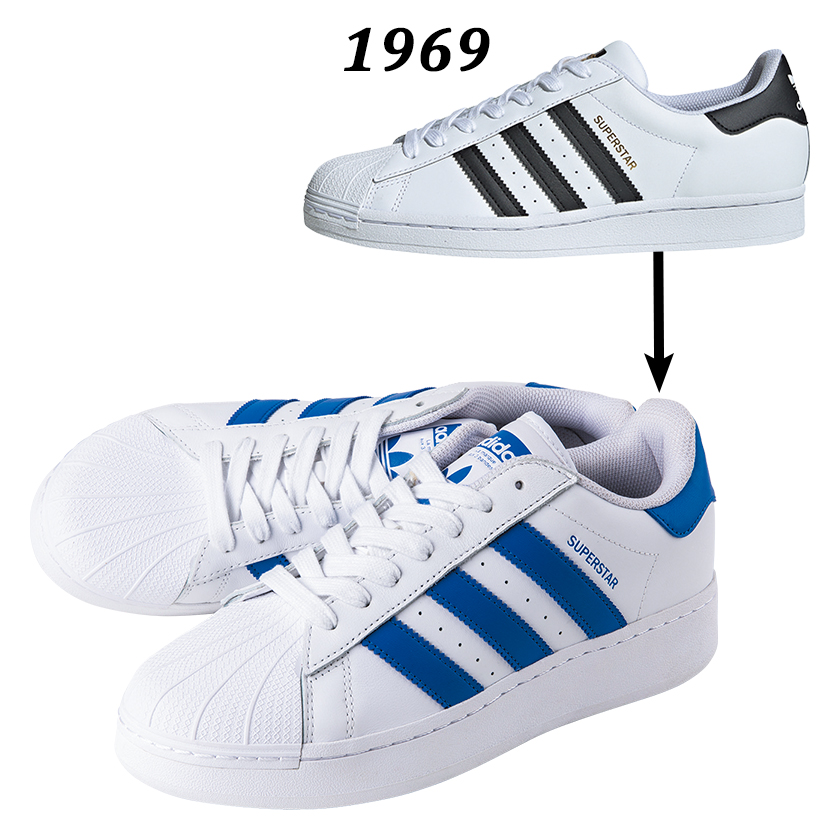 Adidas アディダスのスーパースター XLG