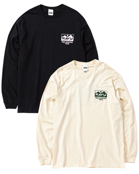 カブーのトゥルーロゴロングスリーブＴシャツ