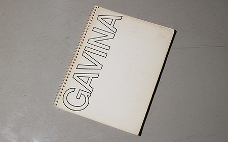 GAVINAのCATALOG