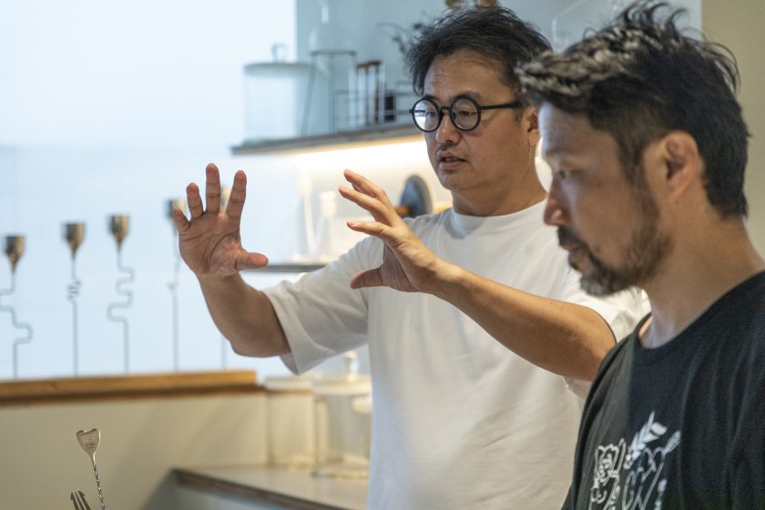関谷幸樹さん（左）と小林幸太さん（右）