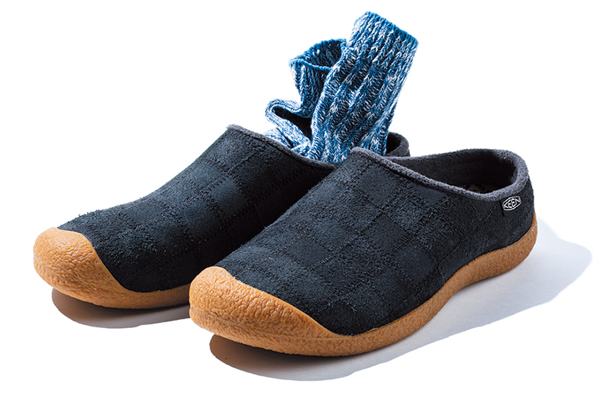KEEN キーン ハウザー ハーベスト スライド レザー