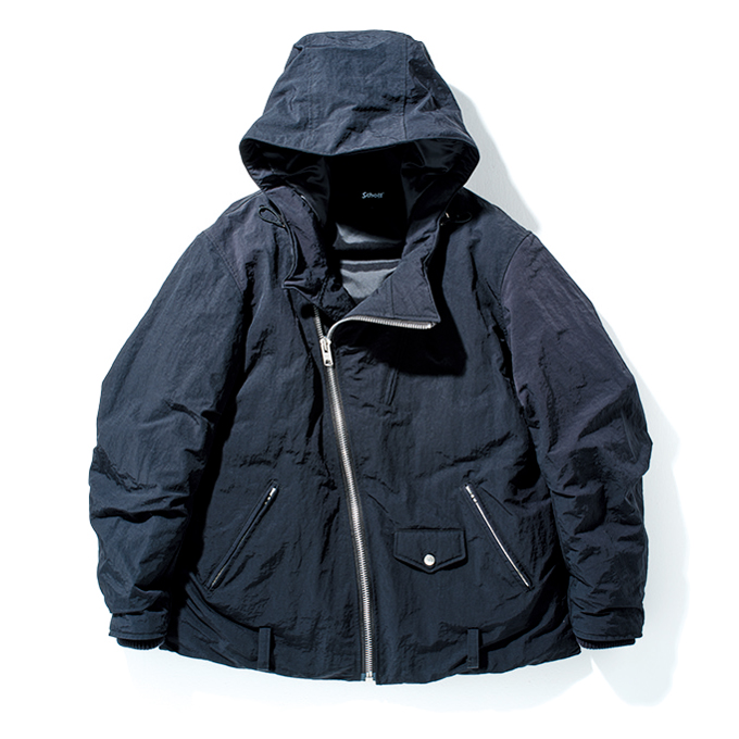 SCHOTT NANGA ショット×ナンガのダブル ダウンジャケット
