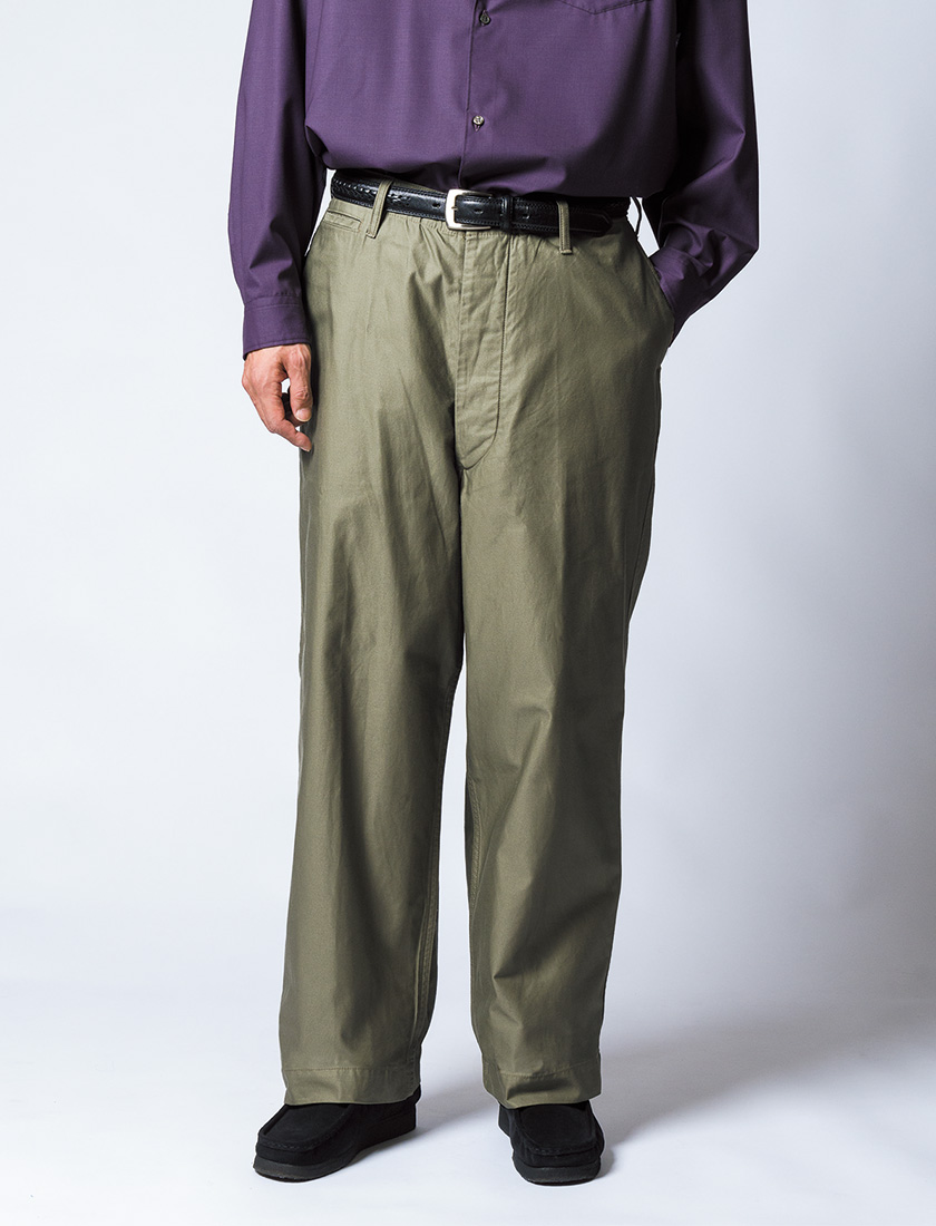 Nigel Cabourn ナイジェル・ケーボン ニューベーシックチノパンツ モールスキン
