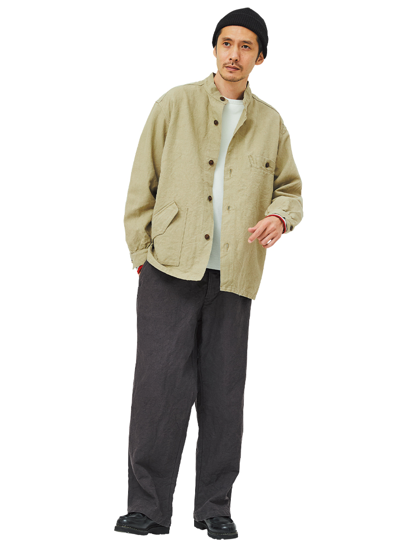 Nigel Cabourn ナイジェル・ケーボンのフレンチアーミー ロジスティクスジャケット フレンチワークパンツ