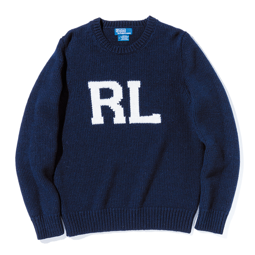 POLO RALPH LAUREN ポロ ラルフ ローレン インターシャニット RL ウール セーター