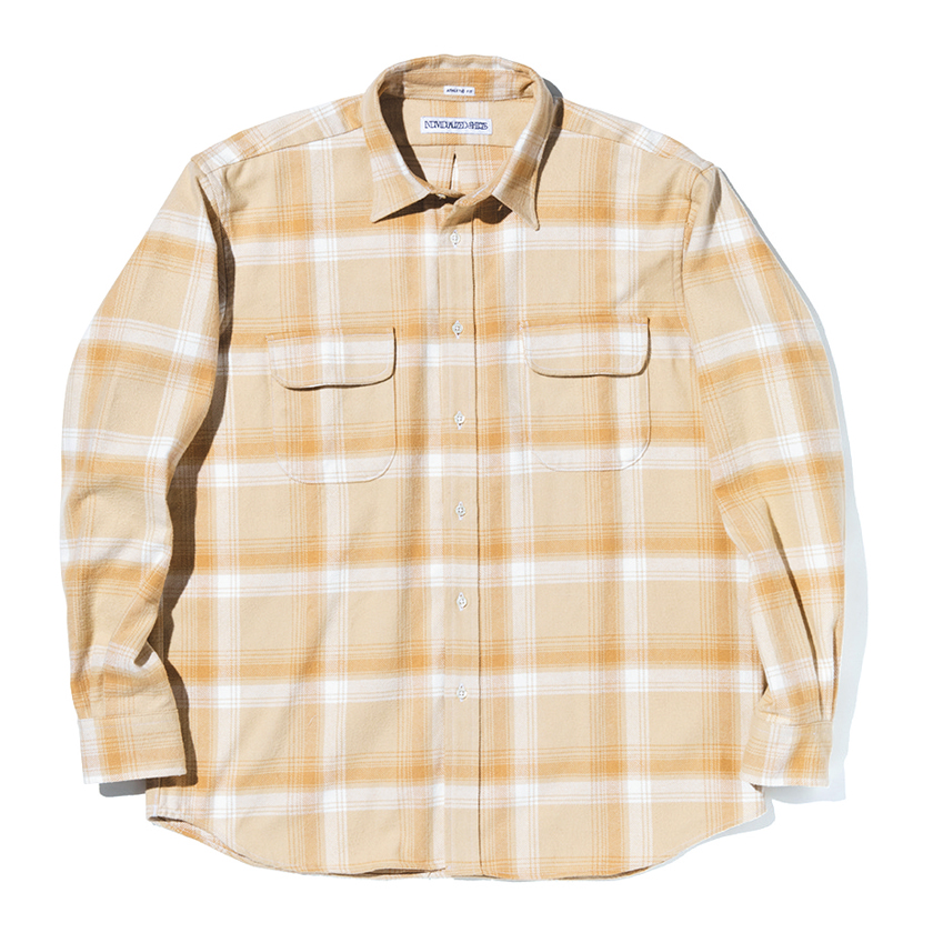 INDIVIDUALIZED SHIRTS インディビジュアライズドシャツ HEAVY FLANNEL OVER SHIRT