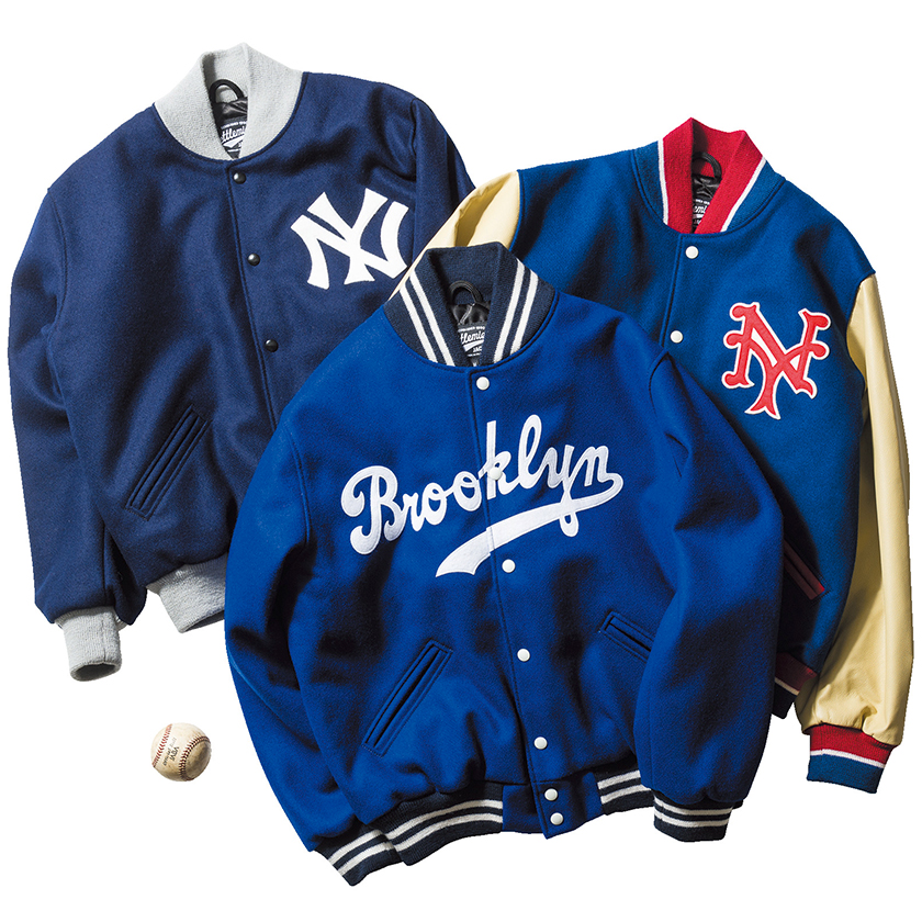 SETTLEMIER'S セトルマイヤーズ NEW YORK YANKEES JACKETとBROOKLYN DODGERS JACKETとNEW YORK GIANTS JACKET