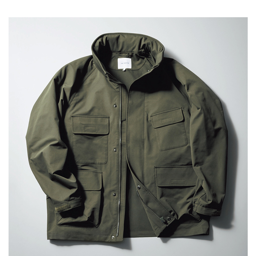 THE SHOP TKのMFMMツイルストレッチブルゾン