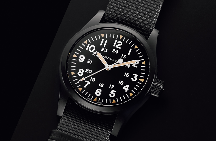 ハミルトンの「ブラッグレー・カーキ フィールド」がモダンすぎる