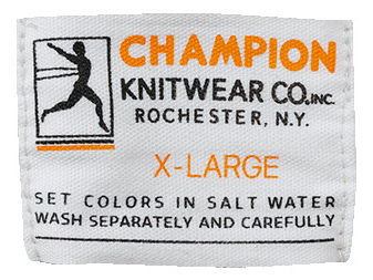 Champion チャンピオン トゥルートゥアーカイブス リバースウィーブ 1stパテントモデル クルーネックスウェットシャツ