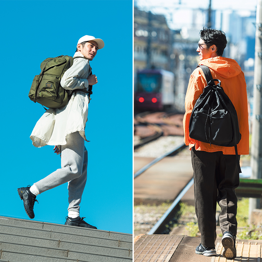 【SLOW、GREGORYなど】“2024年リュックの旅”とにかくデカいデイパで行こう！