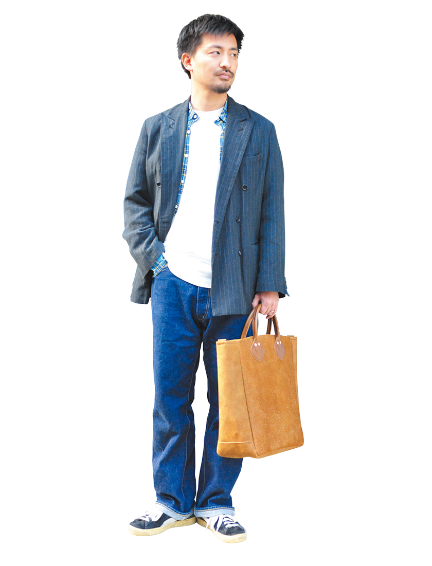 ワイルド ライフ テーラー ショップ ディレクター 宍戸佑輔さん Wild Life Tailor×BONCOURA ワイルド ライフ テーラー×ボンクラ レザートート