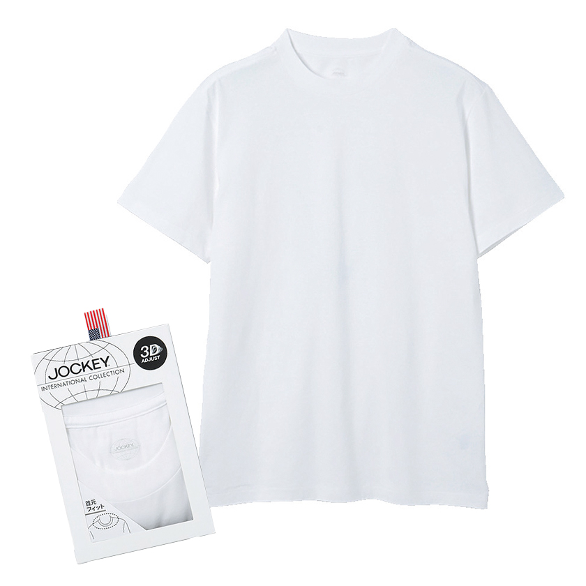 ジョッキーのショートスリーブクルーネックTシャツ